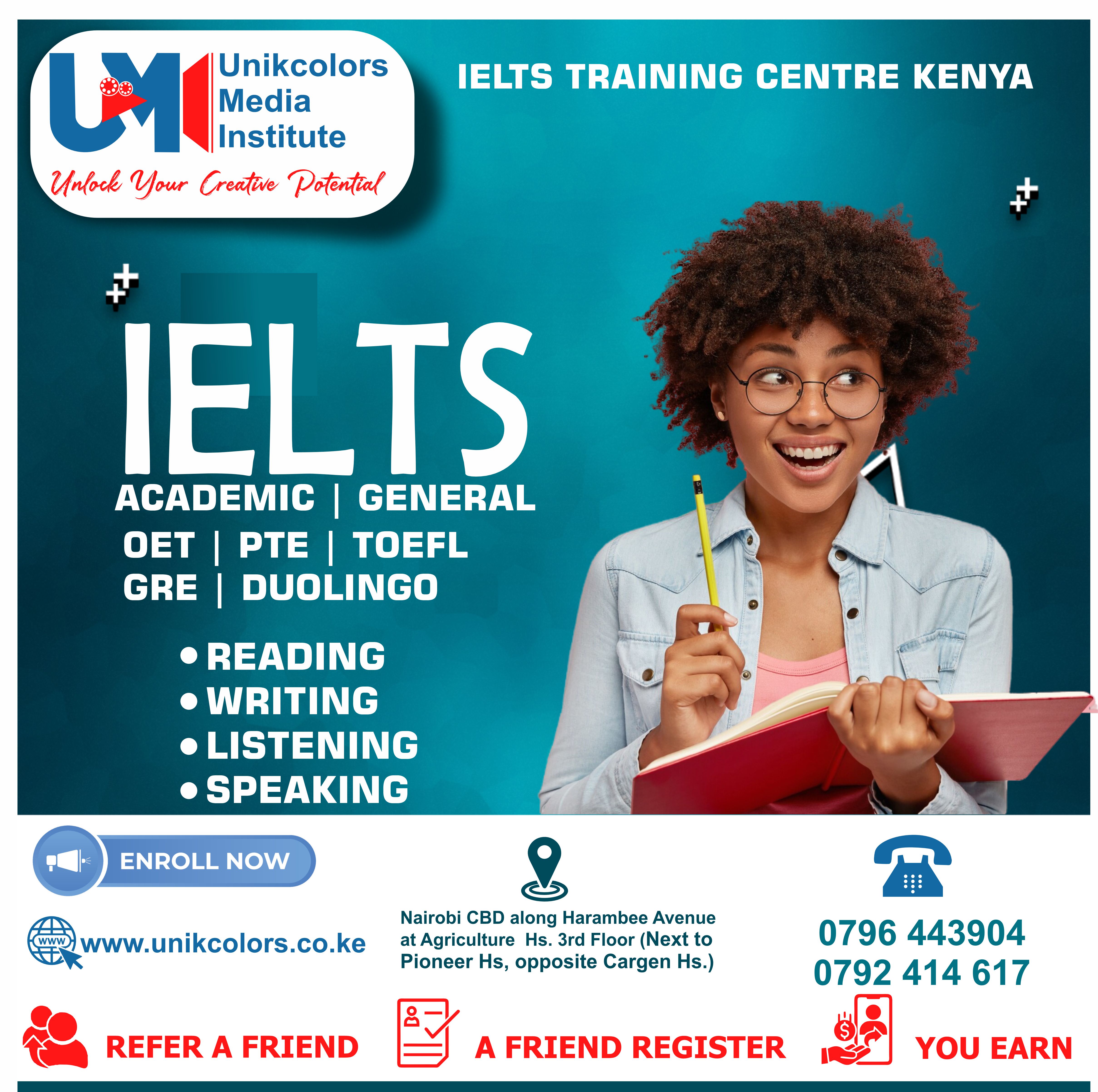 IELTS TRAINING CENTRE KENYA - IELTS PREPARATION